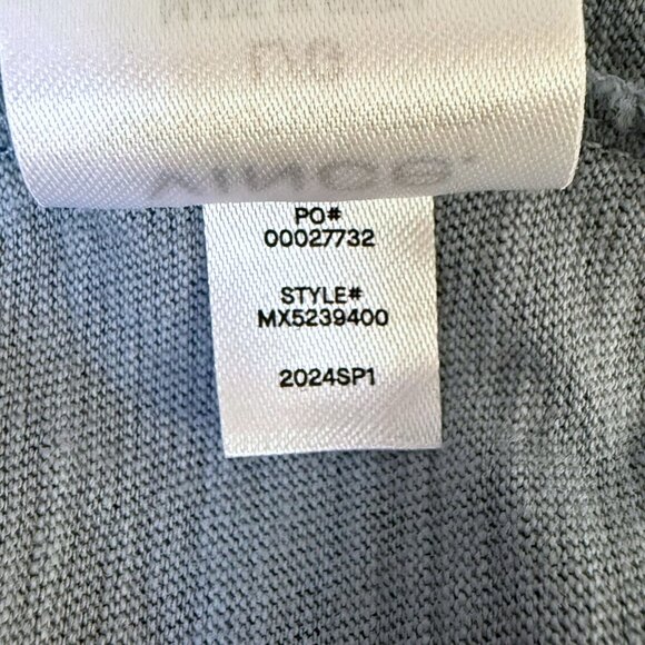 Vince Short-Sleeve Cotton Slub Polo Shirt Blue Men's Size Large 100% Cotton - Picture 9 of 10